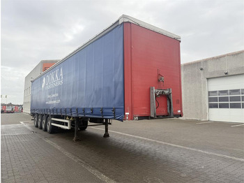 Curtainsider semi-trailer