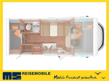 Alcove motorhome Weinsberg CARAHOME 600 DKG / 140PS / ETAGENBETTEN / 5xPERS: picture 2