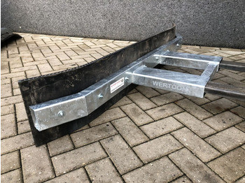 Construction machinery Sneeuwschuif rubberschuif HEFTRUCK modderschuif 175cm PVC-KATOEN/STAALINLAGE sneeuwschuif: picture 3