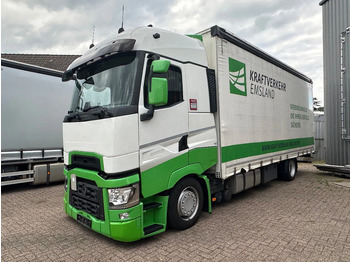 Curtainsider truck RENAULT T 430
