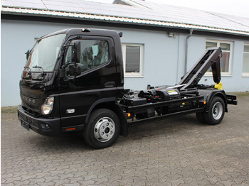 New Hook lift truck, Crane truck FUSO Canter FUSO 9C18 Duonic City Abrollkipper Black: picture 3