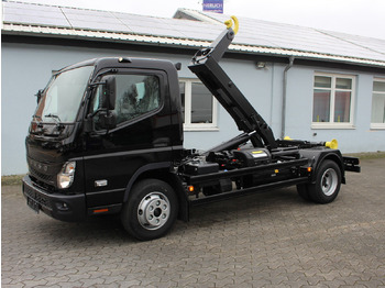 New Hook lift truck, Crane truck FUSO Canter FUSO 9C18 Duonic City Abrollkipper Black: picture 2