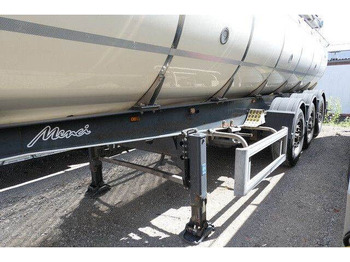Tank semi-trailer Menci SA 105, isoliert, 32m³, 4 Kammern, Alu-Felgen: picture 5