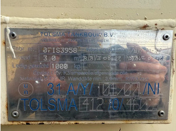 Shipping container Tolsma Kiwa IBC 3000 liter Dieseltank Brandstoftank: picture 4 Shipping container Tolsma Kiwa IBC 3000 liter Dieseltank Brandstoftank: picture 4