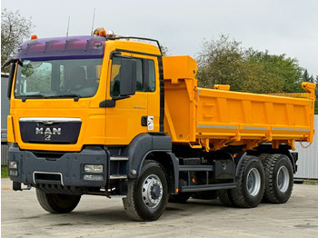 Tipper, Crane truck MAN TGS 26.440 * Kipper 5,20m+BORDMATIC * 6x6 * TOP: picture 5