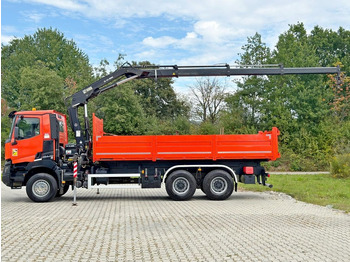 Tipper, Crane truck Renault K 380 * HIAB 144 BS - 3 HIDUO + FUNK * 6x4 * TOP: picture 5