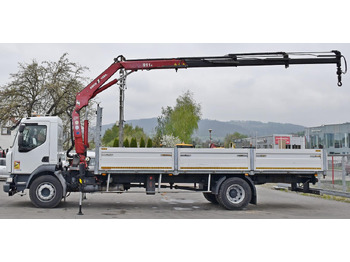 Crane truck, Dropside/ Flatbed truck Renault MIDLUM 220 DXI *PRITSCHE 7,35m * KRAN + FUNK Renault MIDLUM 220 DXI *PRITSCHE 7,35m * KRAN + FUNK: picture 5