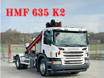 Crane truck SCANIA P 250