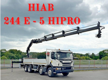 Crane truck SCANIA P 410