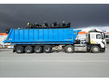 New Tipper semi-trailer LIDER 2024 MODEL NEW 35 M3 DUMPER ( BENNE ): picture 2