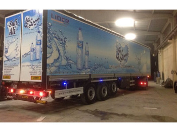 New Curtainsider semi-trailer LIDER Lıder 2024 MODELS NEW LIDER TRAILER MANUFACTURER COMPANY: picture 4
