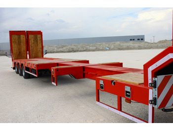 New Low loader semi-trailer EMIRSAN 3 AXLE EXTENDABLE PLATFORM LOWBED: picture 4
