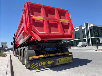 New Tipper semi-trailer EMIRSAN SELF-STEERING, 4 AXLE U TYPE TIPPER: picture 2 New Tipper semi-trailer EMIRSAN SELF-STEERING, 4 AXLE U TYPE TIPPER: picture 2
