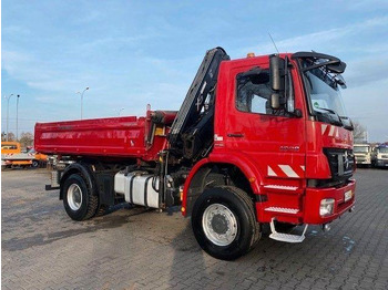 Tipper, Crane truck Mercedes-Benz AXOR 1829: picture 5