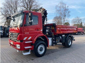 Tipper, Crane truck Mercedes-Benz AXOR 1829: picture 4