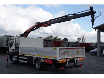 Dropside/ Flatbed truck, Crane truck Renault D 210/  4X2 / SKRZYNIOWY 5 M + HDS PALFINGER PK 8.501 SLD A / UD: picture 5