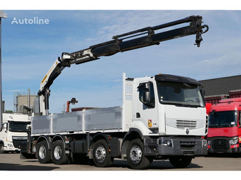 Dropside/ Flatbed truck RENAULT Premium 430