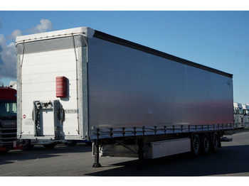 Curtainsider semi-trailer Schmitz Cargobull FIRANKA / WINDA ZAŁADOWCZA / 2x OŚ PODNOSZONA / KOSZ NA PALETY: picture 3
