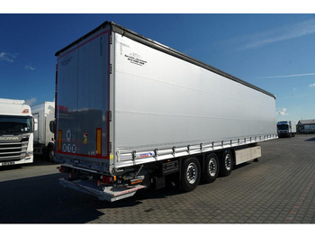 Curtainsider semi-trailer Schmitz Cargobull FIRANKA / WINDA ZAŁADOWCZA / 2x OŚ PODNOSZONA / KOSZ NA PALETY: picture 2