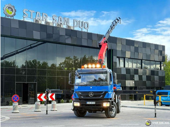 Crane truck Mercedes-Benz  AXOR 1833 4x4 Palfinger PK 22002 EH Crane Winch: picture 3