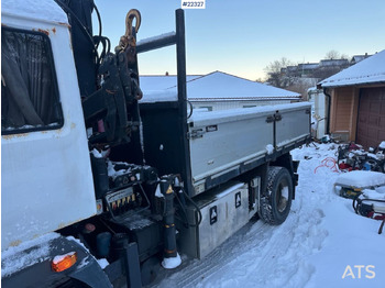 Crane truck MAN 14 224 LC kranbil m / 7 t/m kran og to sett dekk. Lav km stand. SE VIDEO: picture 3