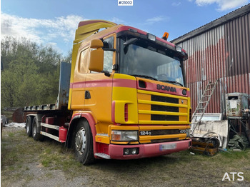 Hook lift truck SCANIA R124
