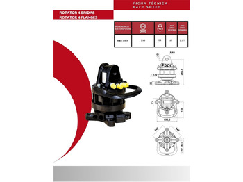 New Clamshell bucket for Loader crane 320-Liter Clamshell Bucket with Rotator and Couple OF-B320-RAI: picture 4