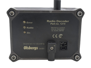 Spare parts for Loader crane Hiab receiver box with antenna 9882499-U: picture 4