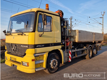 Hook lift truck MERCEDES-BENZ Actros 2531
