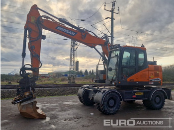 Wheel excavator DOOSAN DX165W