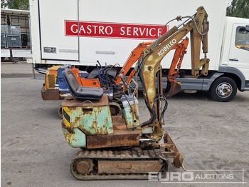 Mini excavator Kobelco Rubber Tracks, Blade, Offset: picture 5