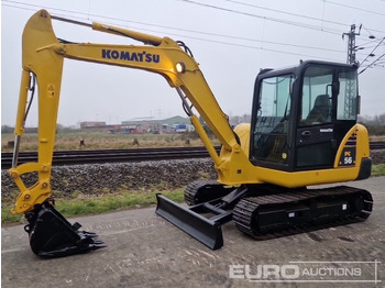 Mini excavator KOMATSU PC56-7