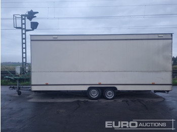 Closed box trailer Twin Axle Market Trailer (No Registration Documents Available): picture 2