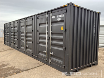 Shipping container 40' x 8' High Cube Container, 4 Side Doors, 1 End Door: picture 3