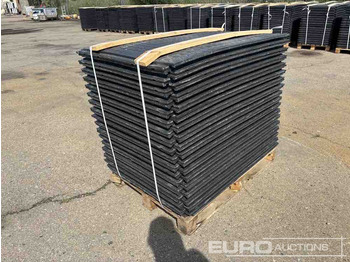 Construction equipment Pallet of Plastic Connectable Road Plates, 1200x800x28mm, 22kg per Plate (35 of): picture 3