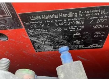 Stacker Linde D12AP: picture 4 Stacker Linde D12AP: picture 4