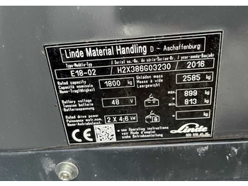 Leasing of  Linde E18-02 Linde E18-02: picture 5