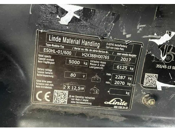 Leasing of  Linde E50HL-01/600 Linde E50HL-01/600: picture 4