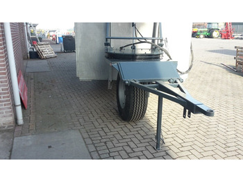New Fertilizer spreader Mestcontainer met neuswiel: picture 3
