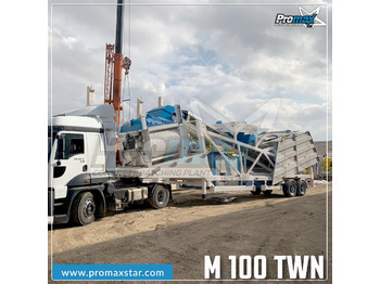New Concrete plant PROMAX MOBILE CONCRETE BATCHING PLANT M100-TWN (100m3/h): picture 5
