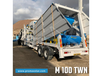 New Concrete plant PROMAX MOBILE CONCRETE BATCHING PLANT M100-TWN (100m3/h): picture 4
