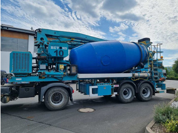 Concrete mixer semi-trailer De Buf Beton-Mischer 9m³/Sermac 24m Betonpumpe De Buf Beton-Mischer 9m³/Sermac 24m Betonpumpe: picture 5