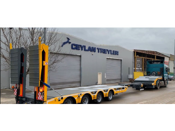 New Low loader semi-trailer CEYLAN 4 AXLES STANDART & EXTENDABLE LOWBED: picture 4