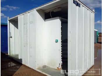 Shipping container 16' x 8' Containerised Turn Style: picture 1