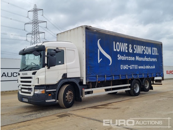 Curtainsider truck SCANIA P 270