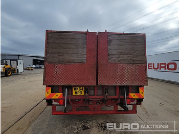 Dropside/ Flatbed truck for transportation of heavy machinery 2014 Scania P410: picture 4