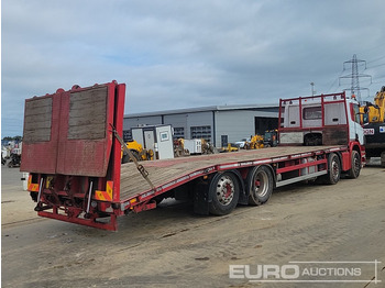 Dropside/ Flatbed truck for transportation of heavy machinery 2014 Scania P410: picture 5