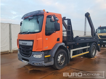 Skip loader truck DAF LF 220