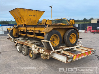 Asphalt machine Bristowes M95 Road Chipper, Tri Axle Trailer: picture 3