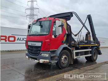 Skip loader truck DAF LF 250